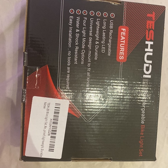 Rechargeable bike light set - Picture 2 of 2